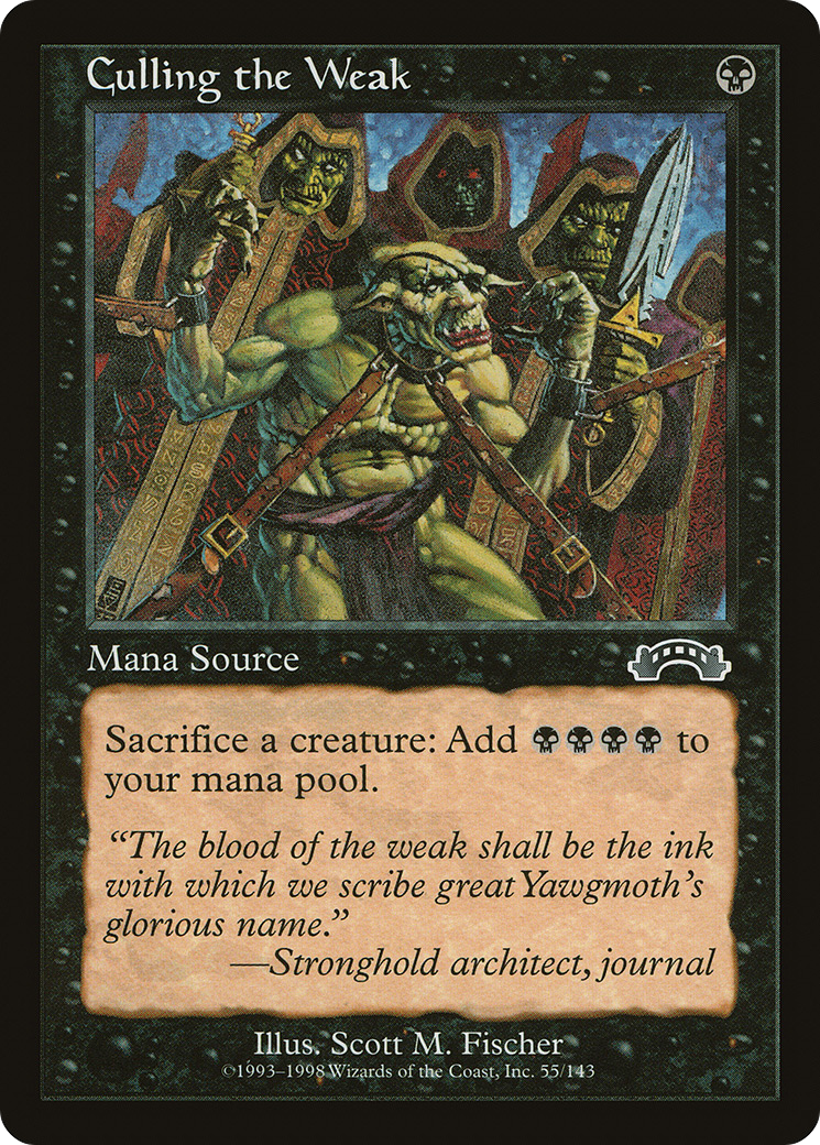 Magic: The Gathering - Culling the Weak - Exodus