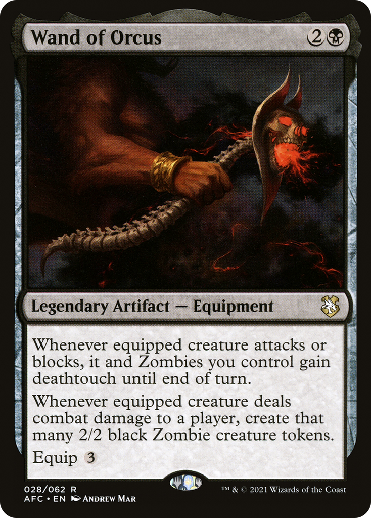 Magic: The Gathering - Wand of Orcus - Forgotten Realms Commander