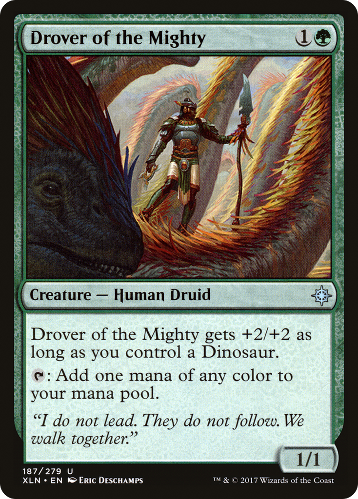 Magic: The Gathering - Drover of the Mighty - Ixalan