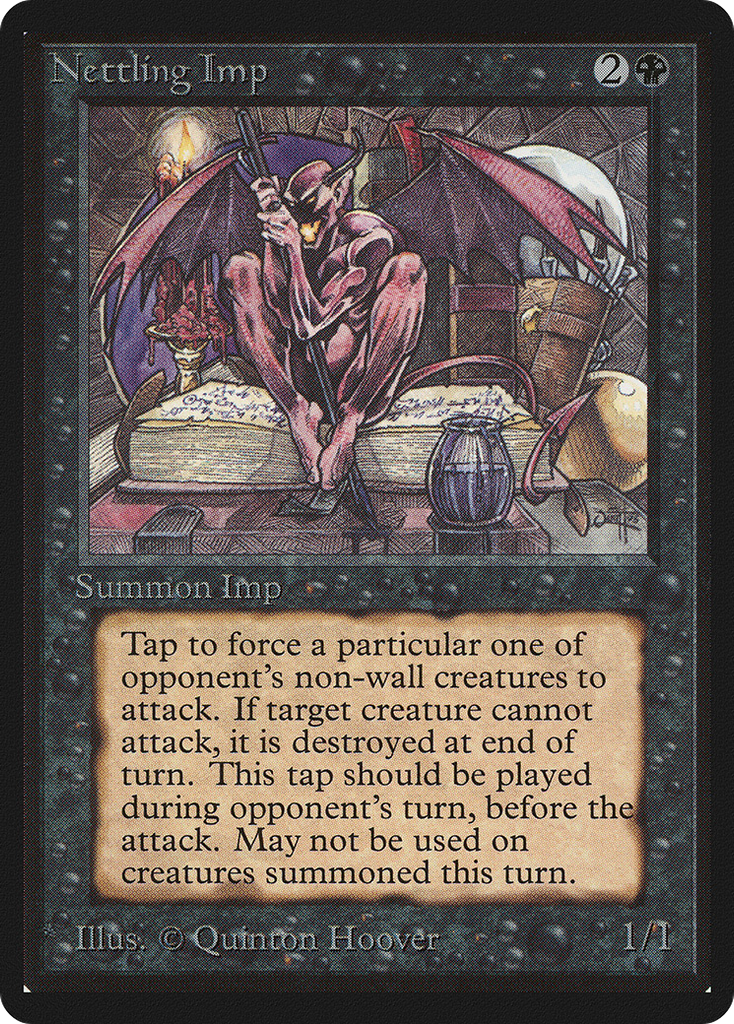 Magic: The Gathering - Nettling Imp - Limited Edition Beta
