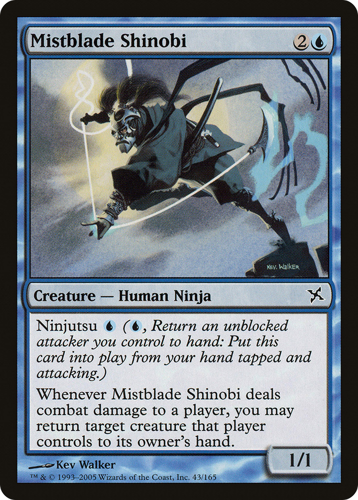 Magic: The Gathering - Mistblade Shinobi - Betrayers of Kamigawa