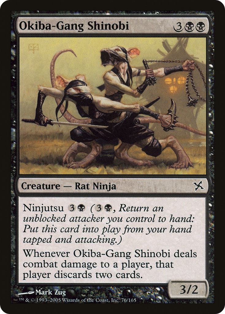 Magic: The Gathering - Okiba-Gang Shinobi - Betrayers of Kamigawa