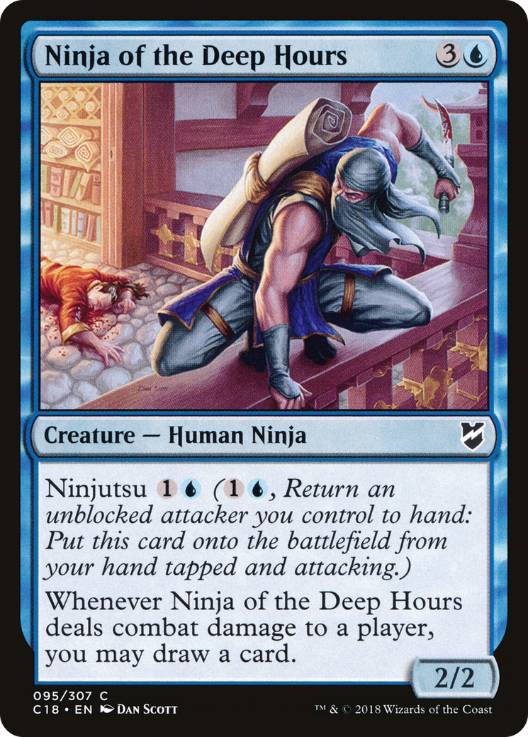 Magic: The Gathering - Ninja of the Deep Hours - Commander 2018