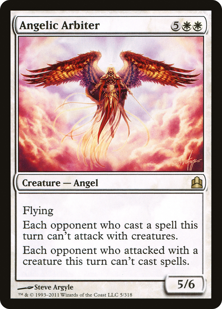 Magic: The Gathering - Angelic Arbiter - Commander 2011