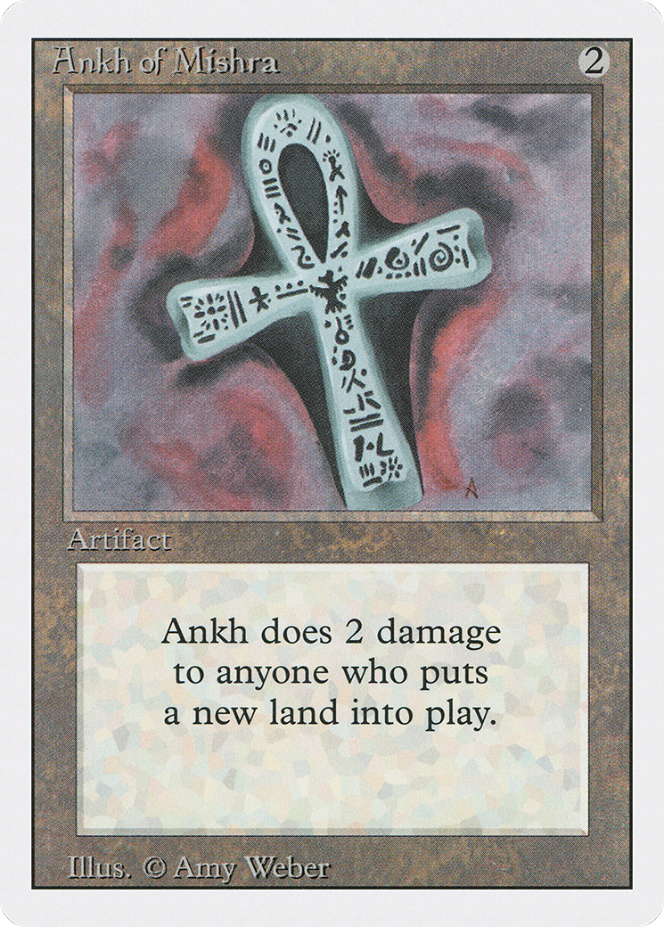 Magic: The Gathering - Ankh of Mishra - Revised Edition