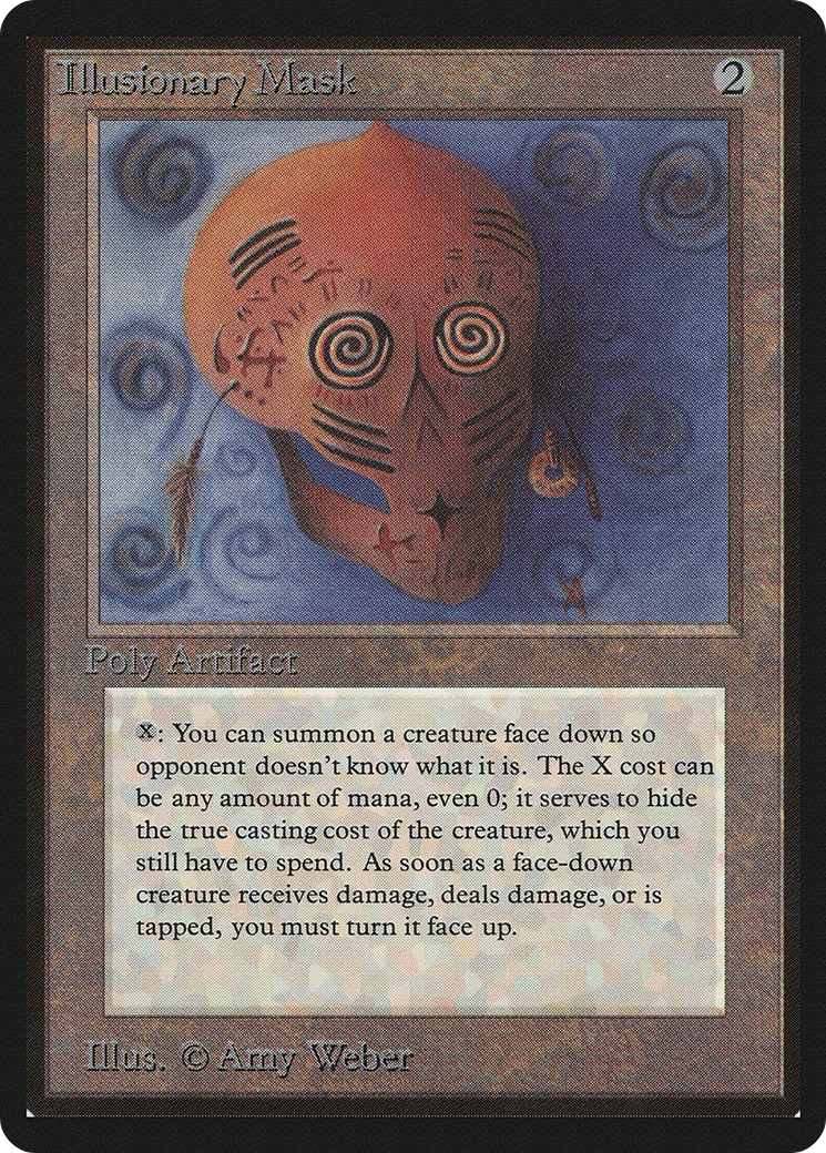 Magic: The Gathering - Illusionary Mask - Limited Edition Beta
