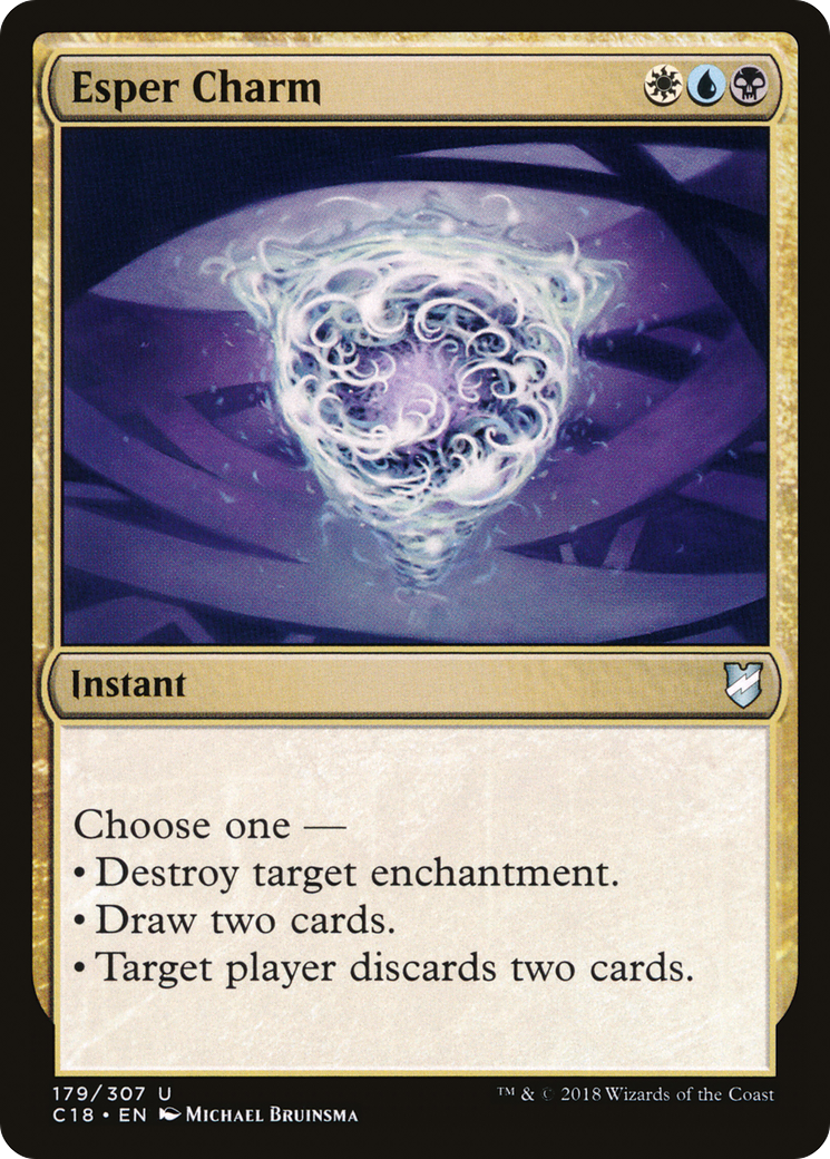 Magic: The Gathering - Esper Charm - Commander 2018