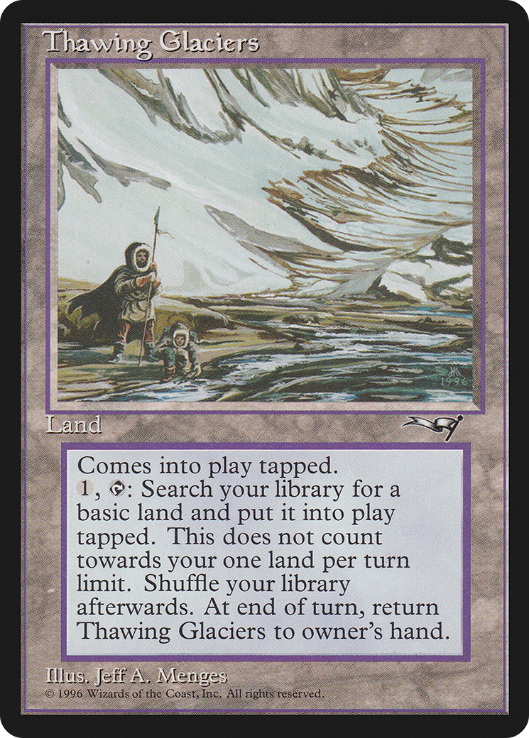 Magic: The Gathering - Thawing Glaciers - Alliances