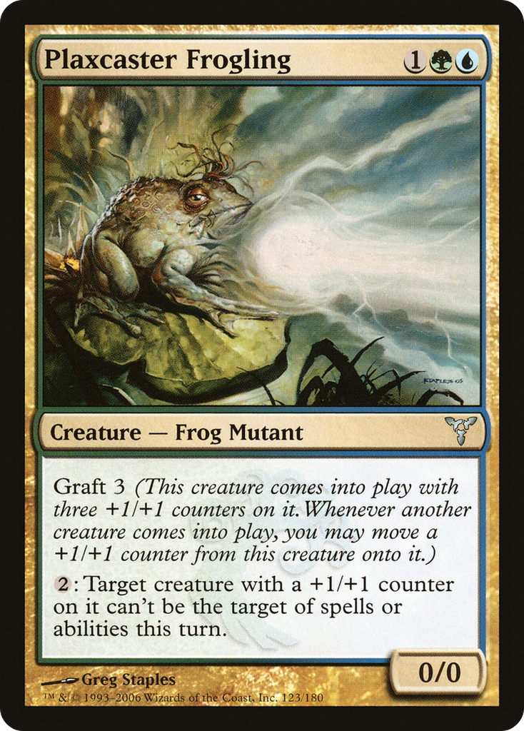 Magic: The Gathering - Plaxcaster Frogling - Dissension