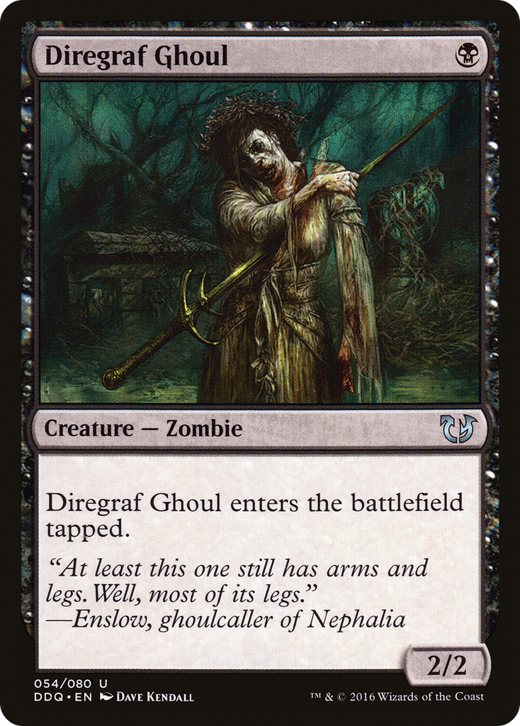 Magic: The Gathering - Diregraf Ghoul - Duel Decks: Blessed vs. Cursed