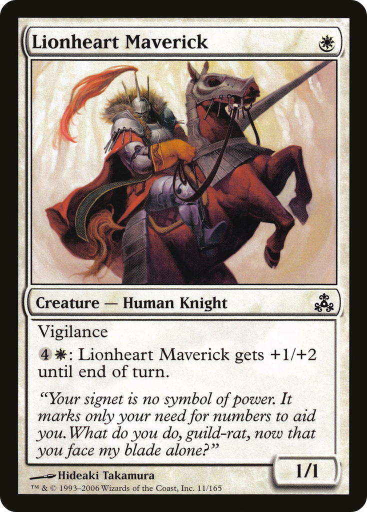 Magic: The Gathering - Lionheart Maverick - Guildpact