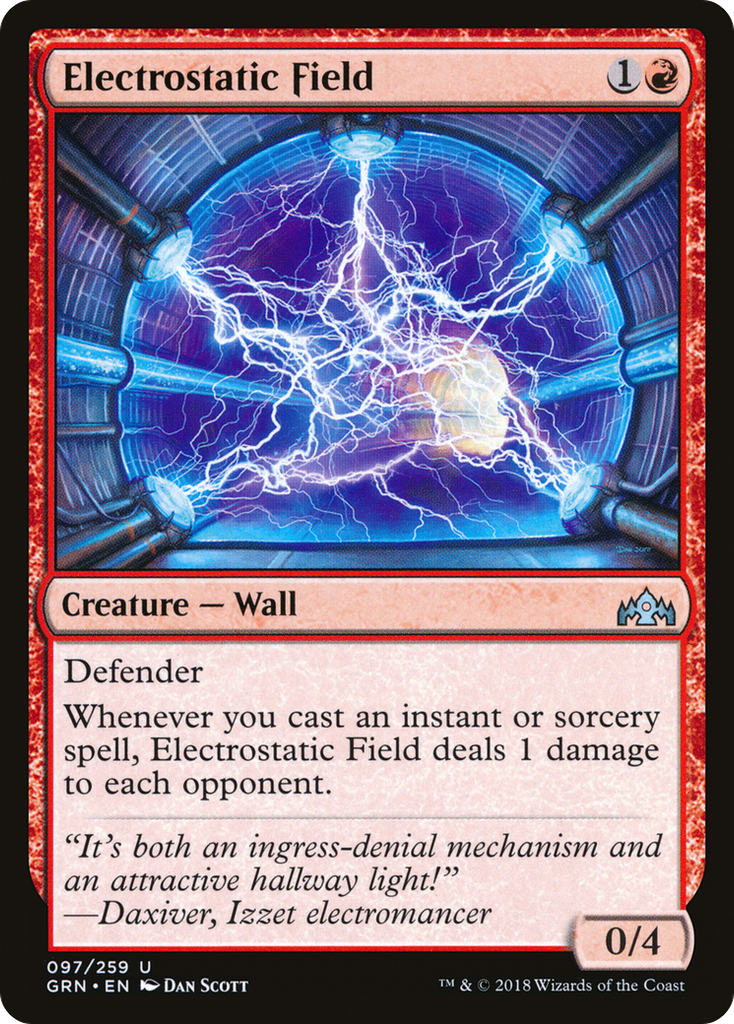 Magic: The Gathering - Electrostatic Field - Guilds of Ravnica