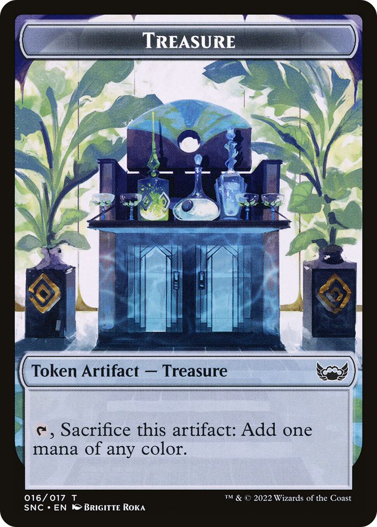 Magic: The Gathering - Treasure Token - Streets of New Capenna Tokens