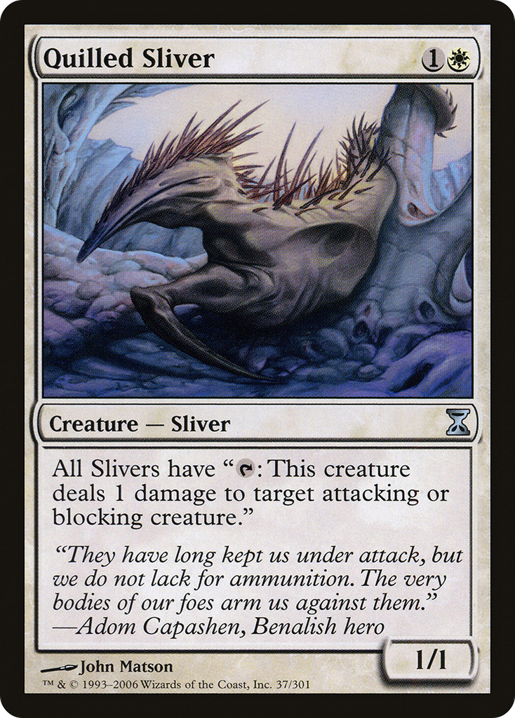Magic: The Gathering - Quilled Sliver - Time Spiral
