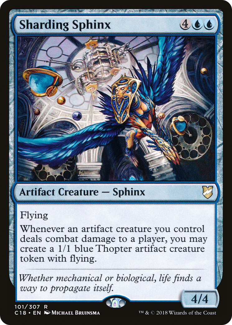 Magic: The Gathering - Sharding Sphinx - Commander 2018