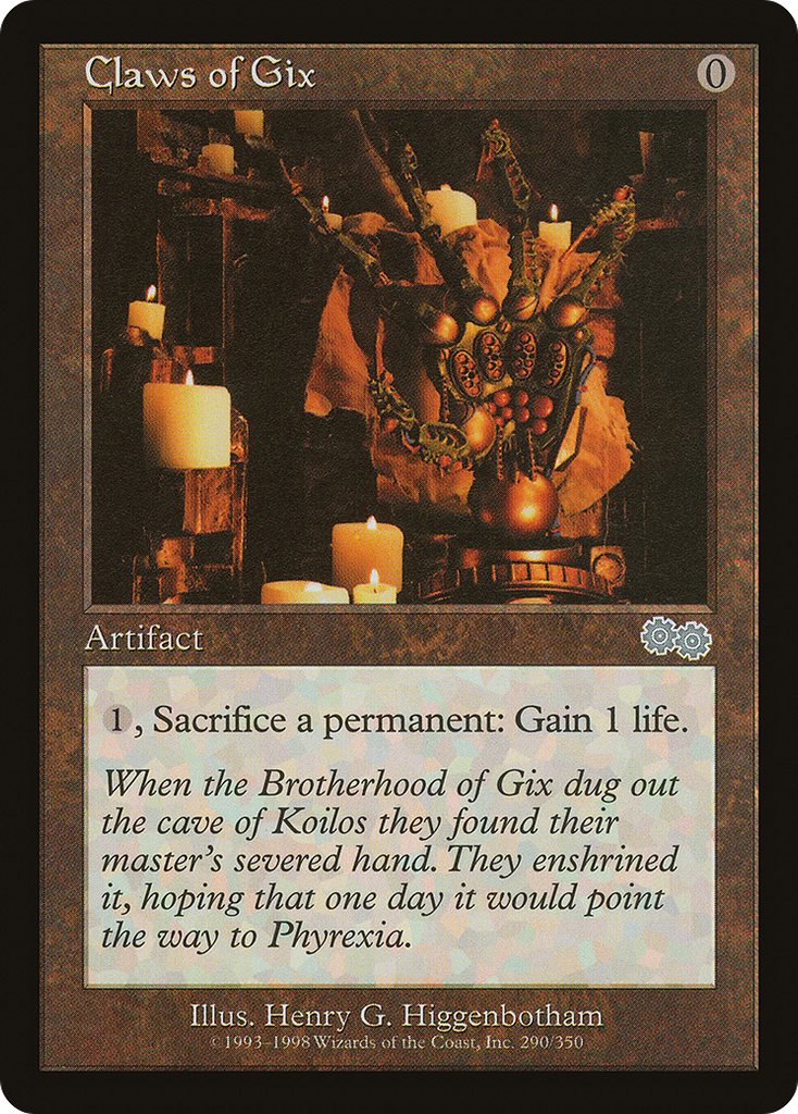 Magic: The Gathering - Claws of Gix - Urza's Saga