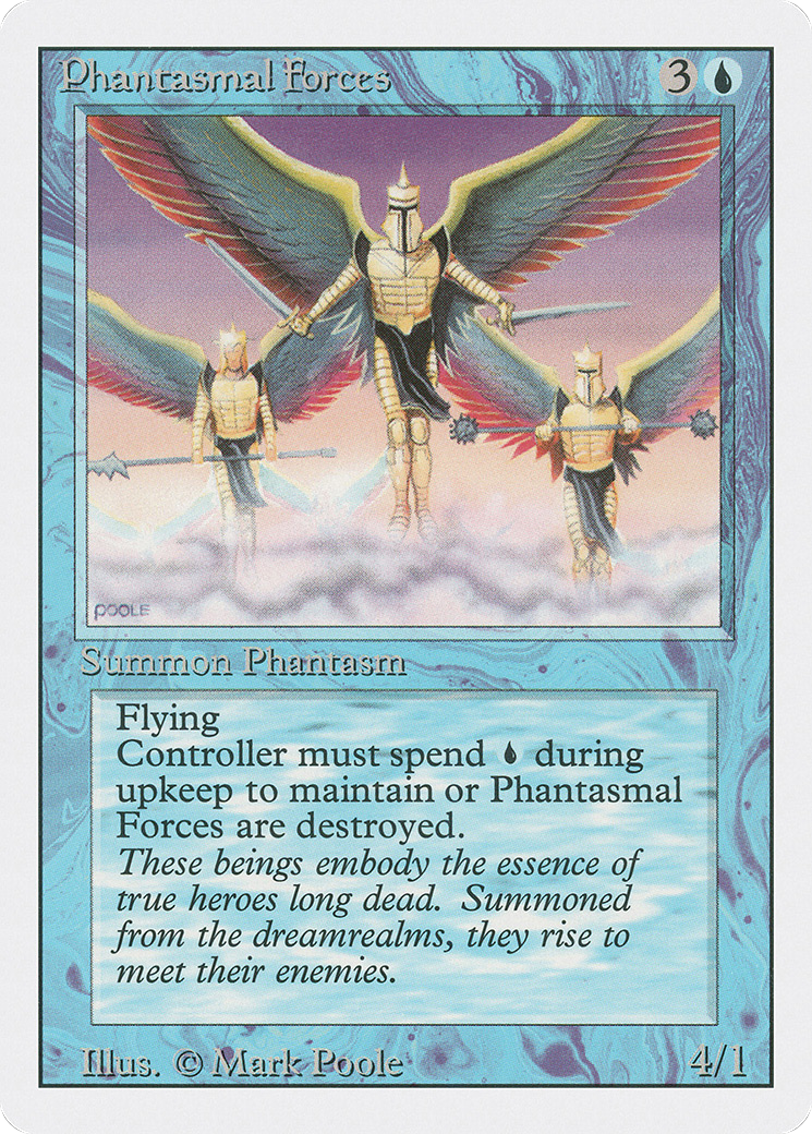Magic: The Gathering - Phantasmal Forces - Revised Edition