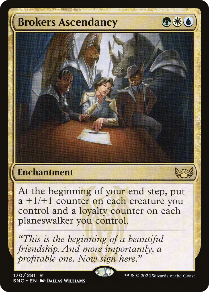 Magic: The Gathering - Brokers Ascendancy - Streets of New Capenna