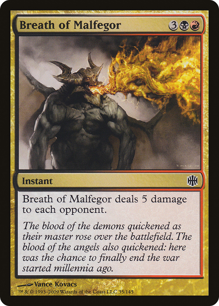 Magic: The Gathering - Breath of Malfegor - Alara Reborn