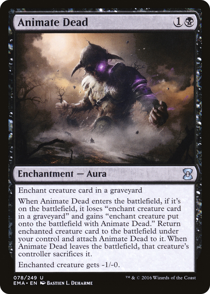 Magic: The Gathering - Animate Dead - Eternal Masters