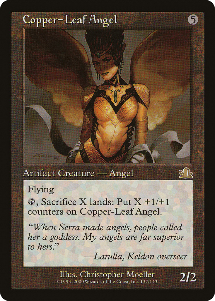 Magic: The Gathering - Copper-Leaf Angel - Prophecy
