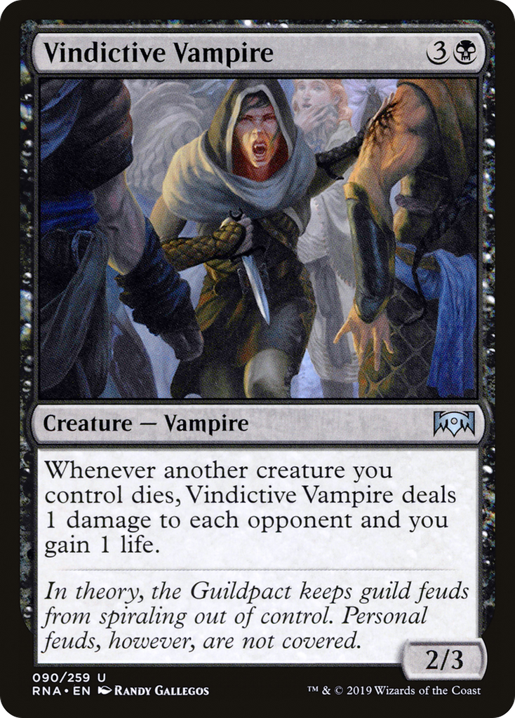 Magic: The Gathering - Vindictive Vampire - Ravnica Allegiance