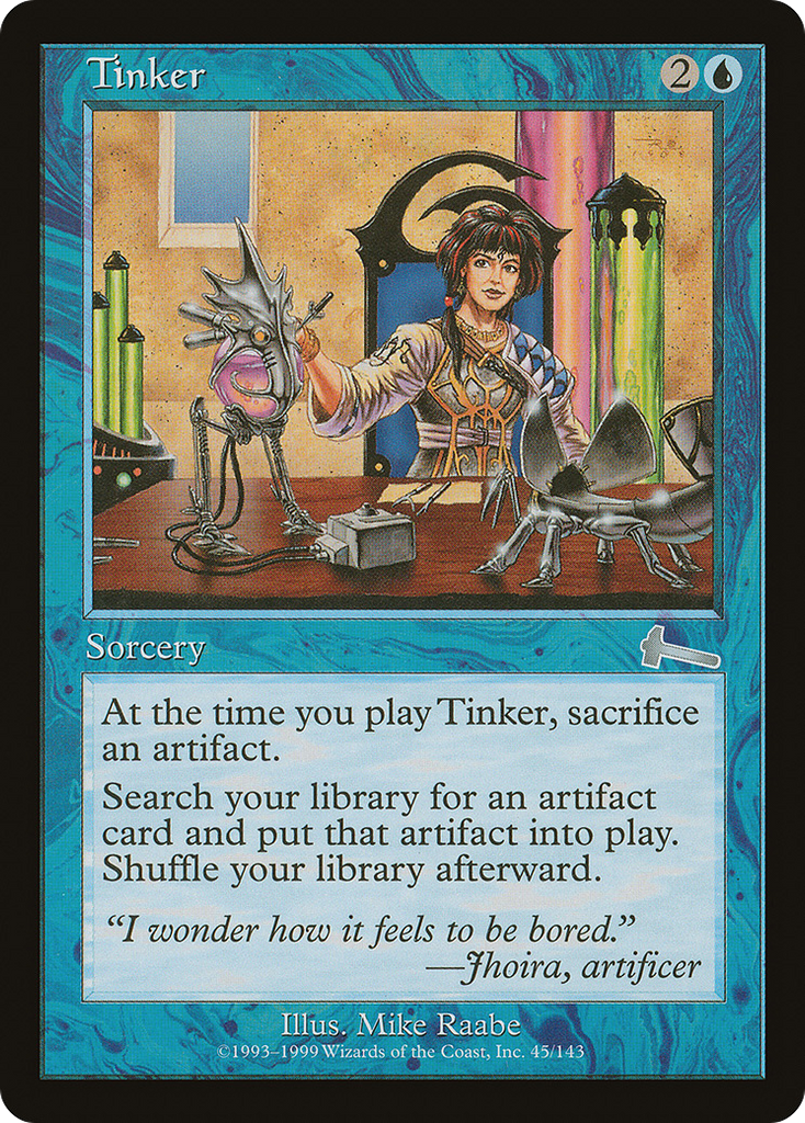 Magic: The Gathering - Tinker - Urza's Legacy