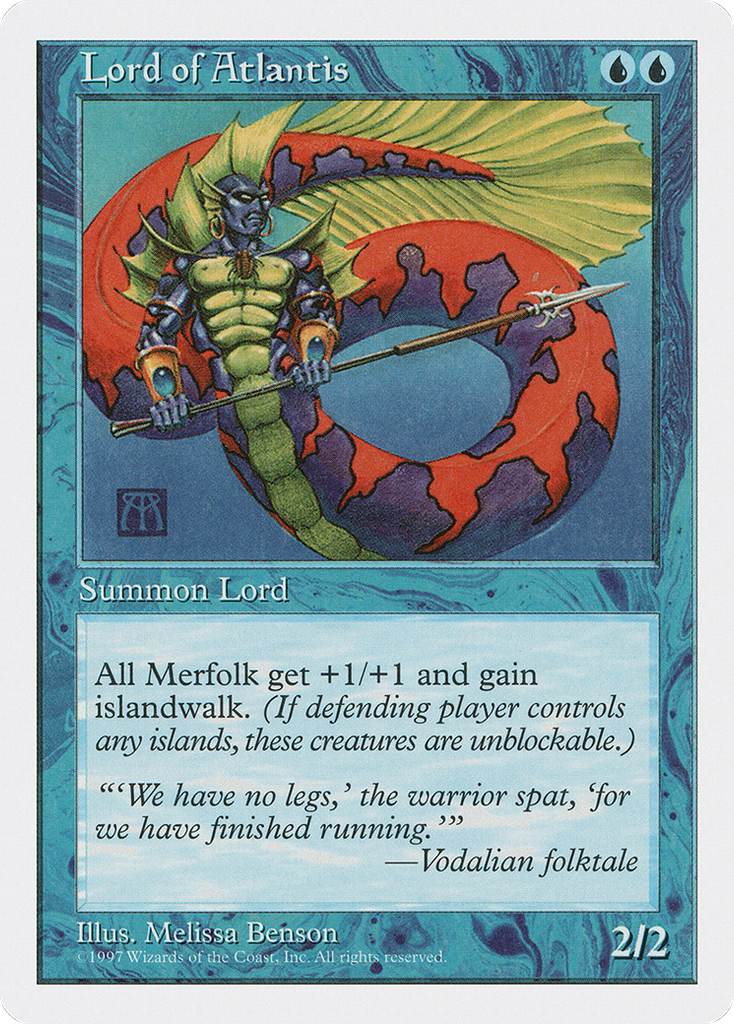 Magic: The Gathering - Lord of Atlantis - Fifth Edition