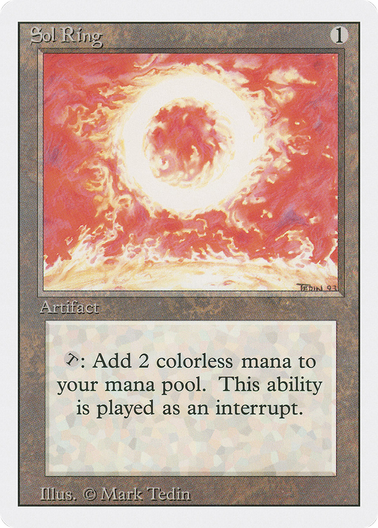 Magic: The Gathering - Sol Ring - Revised Edition
