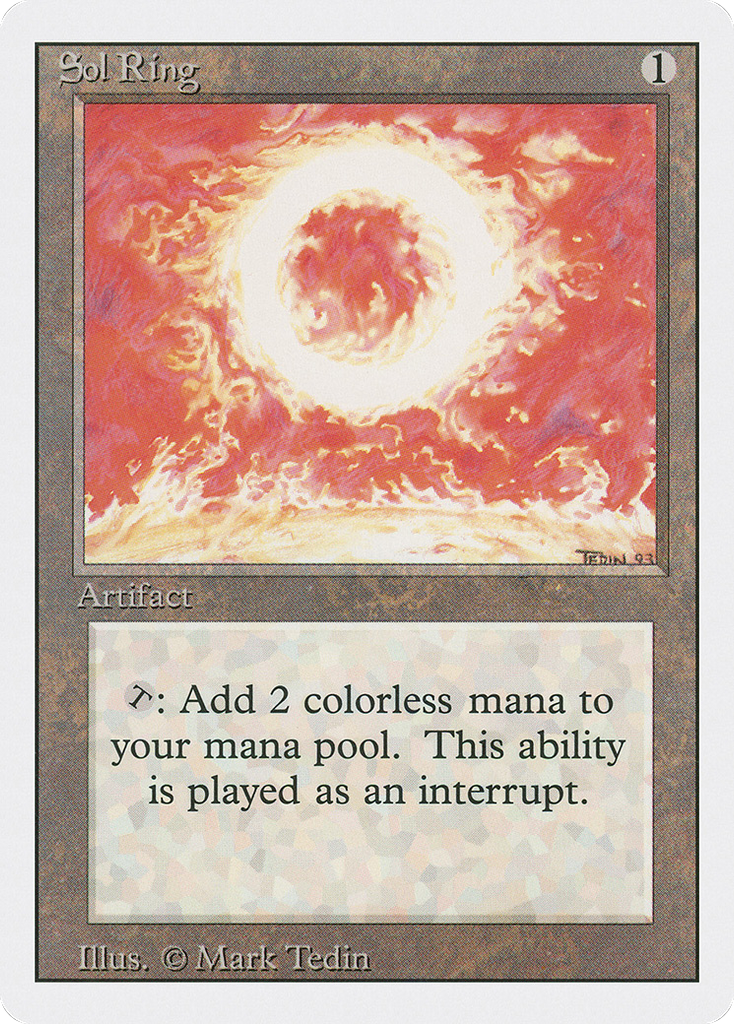 Magic: The Gathering - Sol Ring - Revised Edition