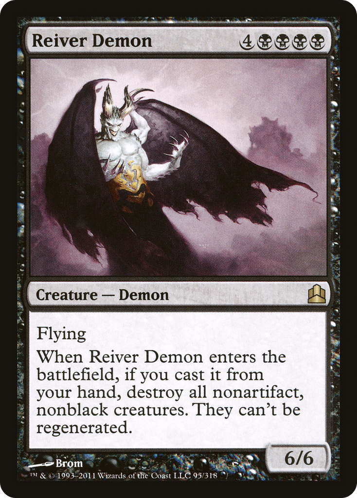 Magic: The Gathering - Reiver Demon - Commander 2011