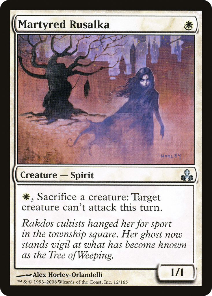 Magic: The Gathering - Martyred Rusalka - Guildpact