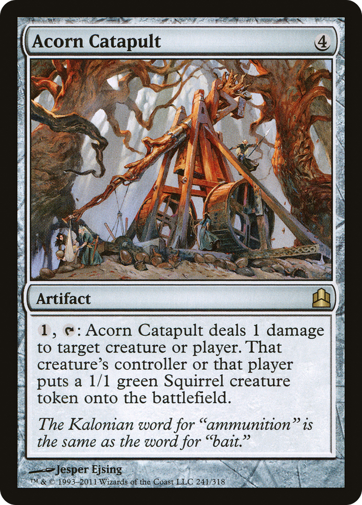 Magic: The Gathering - Acorn Catapult - Commander 2011