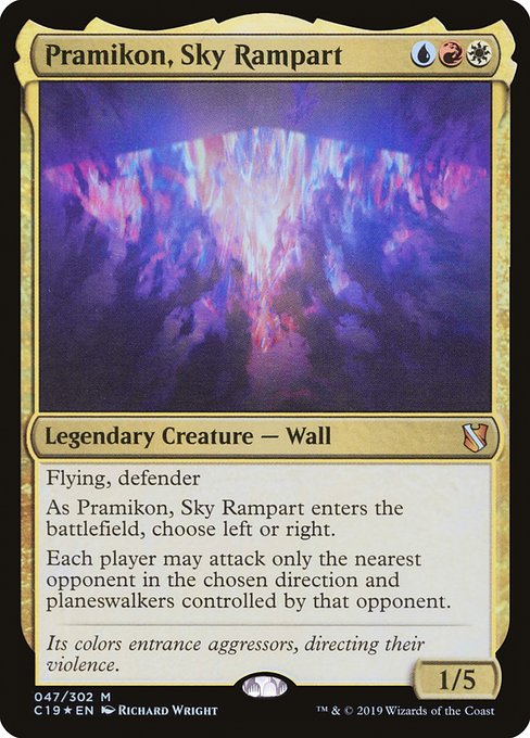 Magic the Gathering - Pramikon, Sky Rampart Foil - Commander 2019