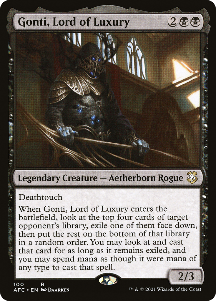 Magic: The Gathering - Gonti, Lord of Luxury - Forgotten Realms Commander