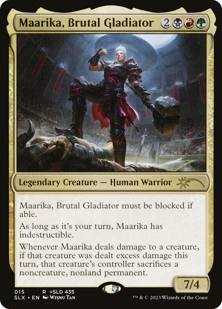 Magic: The Gathering - Maarika, Brutal Gladiator - Universes Within