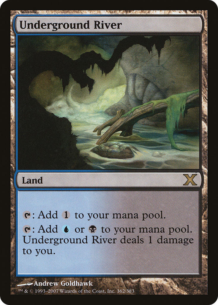 Magic: The Gathering - Underground River - Tenth Edition