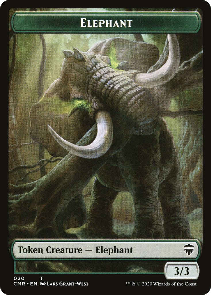 Magic: The Gathering - Elephant Token - Commander Legends Tokens