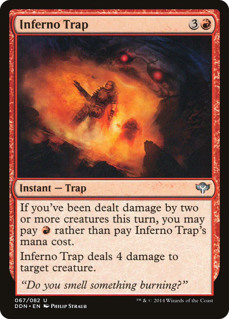 Magic: The Gathering - Inferno Trap - Duel Decks: Speed vs. Cunning