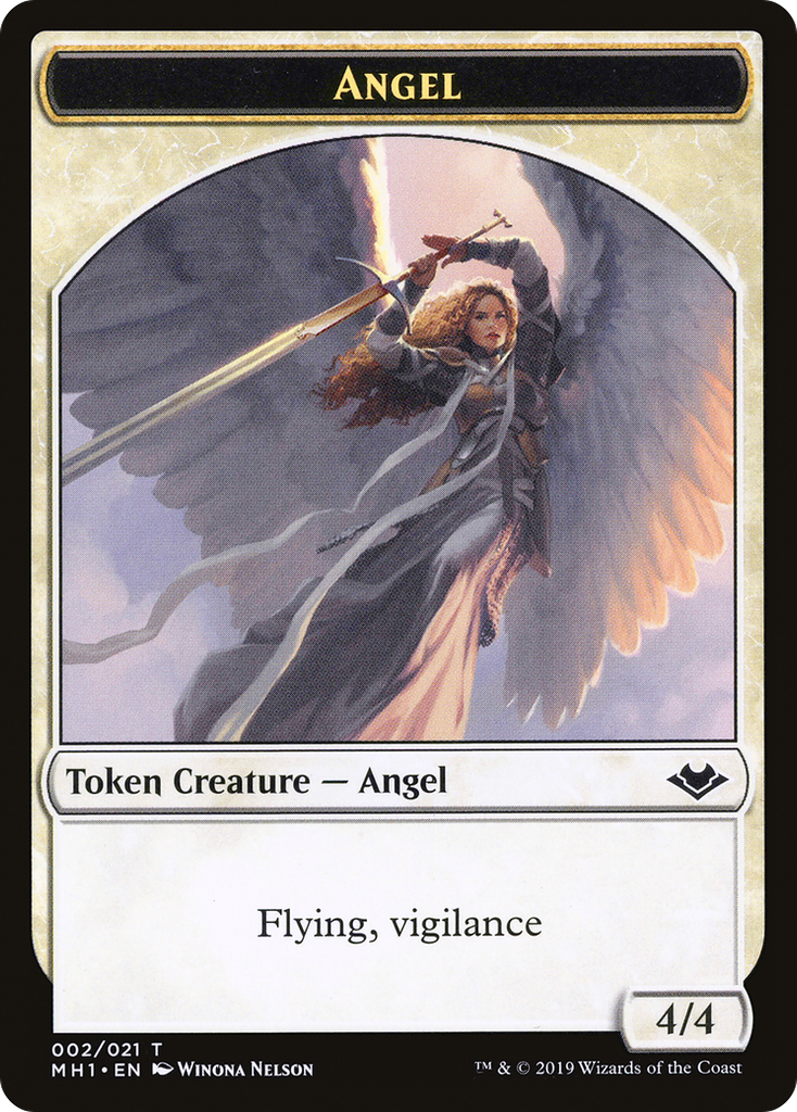 Magic: The Gathering - Angel Token - Modern Horizons Tokens