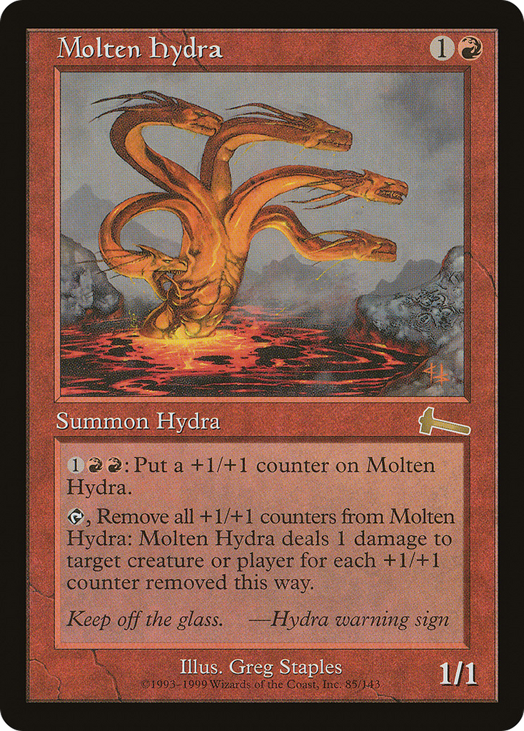 Magic: The Gathering - Molten Hydra - Urza's Legacy