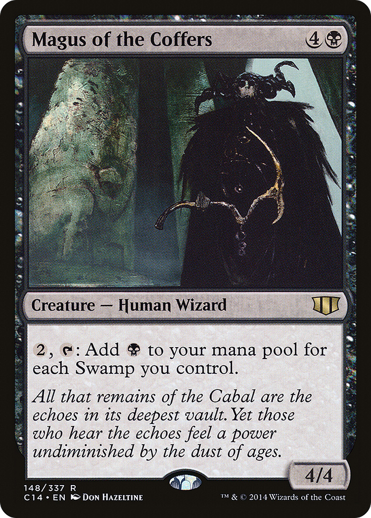 Magic: The Gathering - Magus of the Coffers - Commander 2014