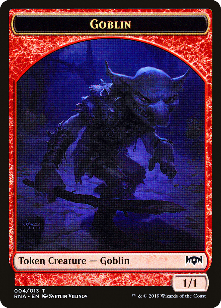 Magic: The Gathering - Goblin Token - Ravnica Allegiance Tokens