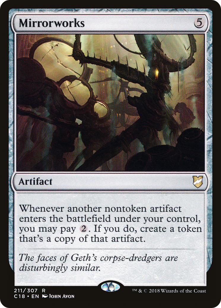 Magic: The Gathering - Mirrorworks - Commander 2018