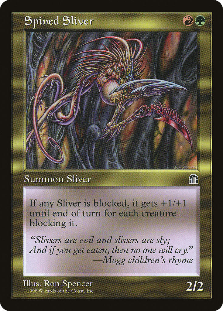 Magic: The Gathering - Spined Sliver - Stronghold
