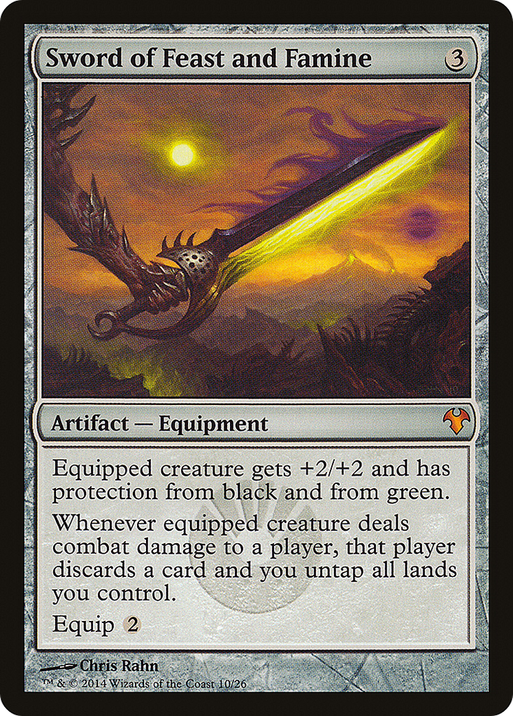 Magic: The Gathering - Sword of Feast and Famine - Modern Event Deck 2014