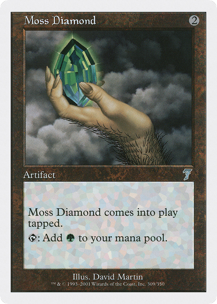 Magic: The Gathering - Moss Diamond - Seventh Edition