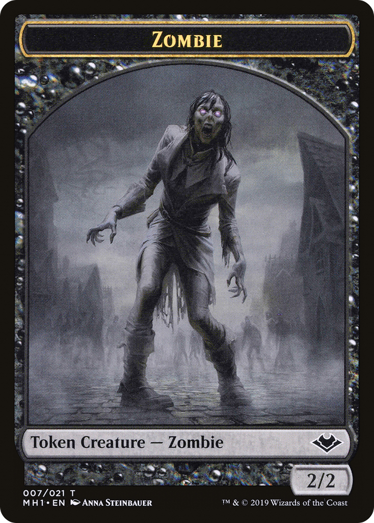 Magic: The Gathering - Zombie Token - Modern Horizons Tokens