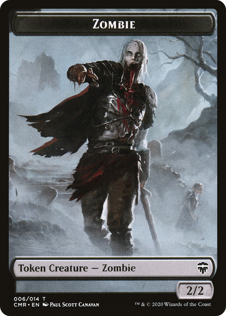 Magic: The Gathering - Zombie Token - Commander Legends Tokens