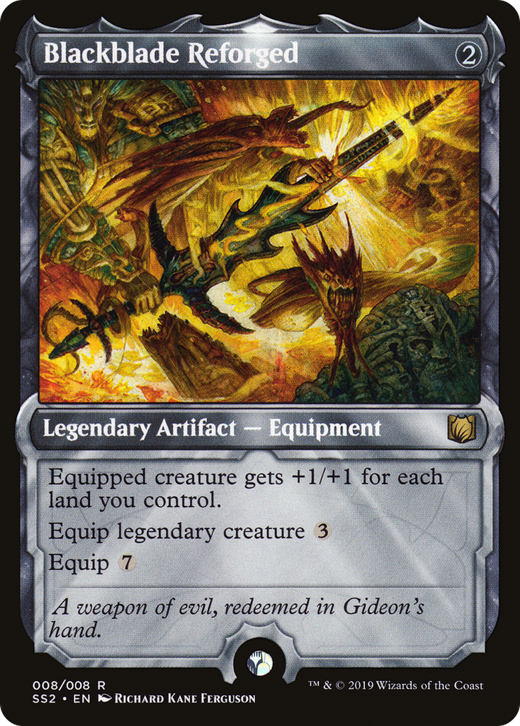 Magic: The Gathering - Blackblade Reforged Foil - Signature Spellbook: Gideon
